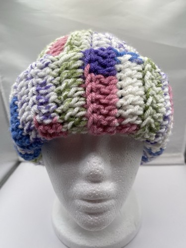Handmade crochet easter beanie - handmade,